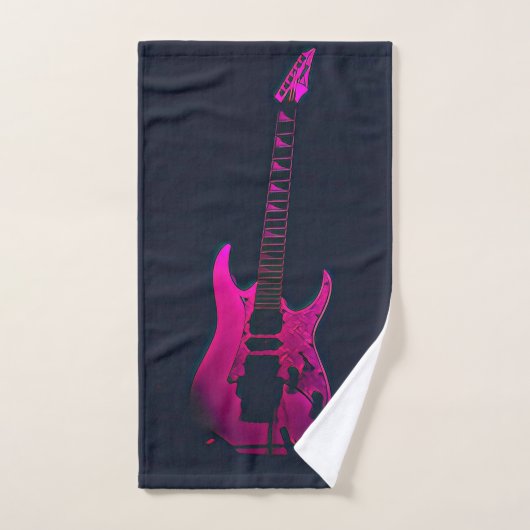 Acoustic guitar player gift handdoek (Handdoek)