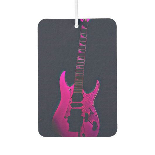 Acoustic guitar player gift luchtverfrisser (Voorkant)