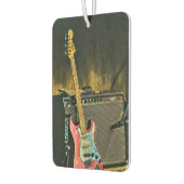 Acoustic guitar player gift luchtverfrisser (Links)