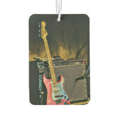 Acoustic guitar player gift luchtverfrisser (Achterkant)