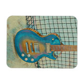 Acoustic guitar player gift magneet (Horizontaal)