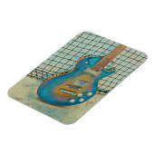 Acoustic guitar player gift magneet (Linkerzijde)