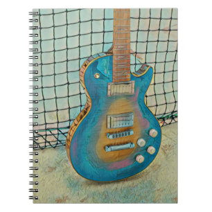 Acoustic guitar player gift notitieboek