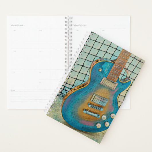 Acoustic guitar player gift planner (Display)