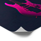 Acoustic guitar player gift poster (Hoek)