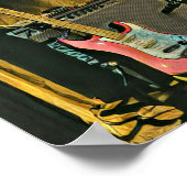 Acoustic guitar player gift poster (Hoek)
