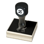 Acoustic guitar player gift rubberstempel (Stempel)