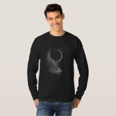 Acoustic Guitar Player Six String Rock & Roll T-shirt (Voorkant volledig)