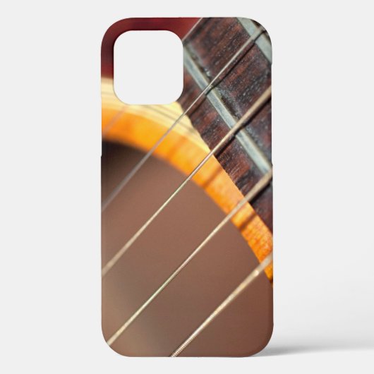 Acoustic Guitar Strings Hoesje-Mate iPhone Case (Achterkant)