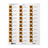 Acoustic Guitar Strings Musical Etiket (Full Sheet)