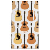 Acoustic Guitars Pattern Klein Cadeauzakje (Voorkant)