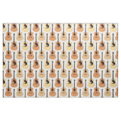 Acoustic Guitars Pattern Stof (Yard (91,4 cm))