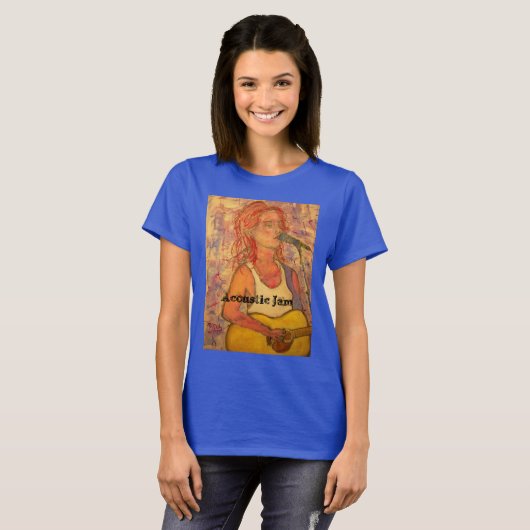 Acoustic Jam T-shirt (Voorkant volledig)
