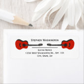 Acoustic Music Band Personal or Business Guitars Etiket (Insitu)