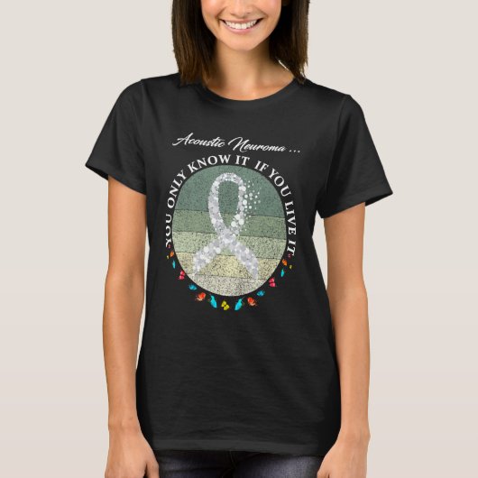 Acoustic Neuroma Warrior Im Fine T-shirt (Voorkant)