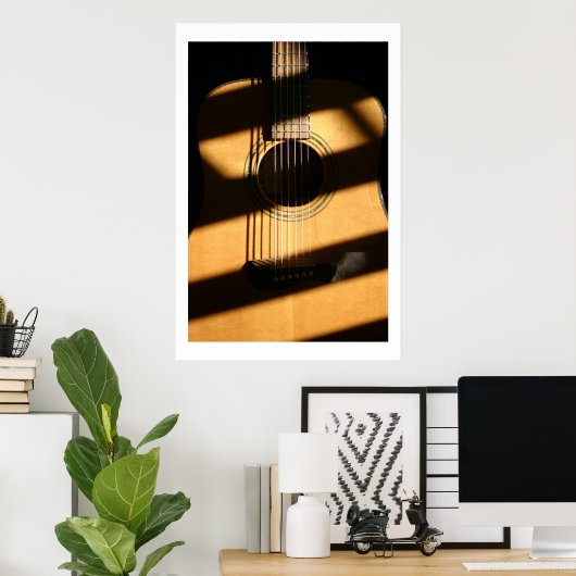 Acoustic Shadows Poster (Thuiskantoor)