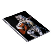 Acoustic Tiger Study – Aesthetic Notebook Notitieboek (Rechterzijde)