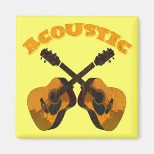 ACOUSTISCHE GUITARS MAGNEET