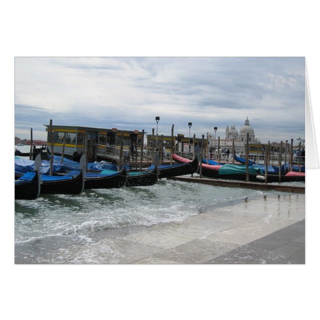 Acqua Alta in Venetië (Voorkant Horizontaal)