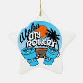 ACR Star-Ornament Keramisch Ornament (Voorkant)