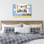 Acracknophobia | Absurde Woordspeling Humor 24x16 Canvas Afdruk (Insitu (Slaapkamer))