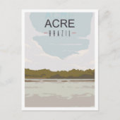 Acre Brazilië Art Vintage Travel Illustratie Briefkaart (Voorkant)