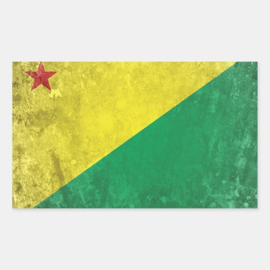 Acre Rechthoekige Sticker (Voorkant)