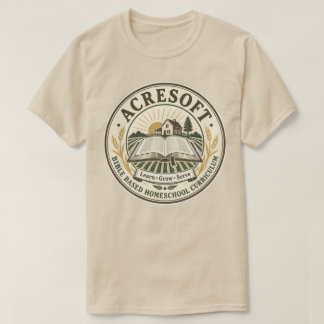 AcreSoft Bijbel Gebaseerd Homeschool Curriculum T- T-shirt