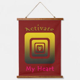 Acrílica Activate My Heart Hangend Wandkleed