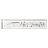 Acro Acrobat Shoe Dance Teacher Instructor Naambordje (Voorkant)