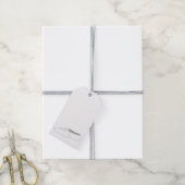 Acro acrobatiek gymnast dans schoen verjaardagsfee cadeaulabel (Met Touw)