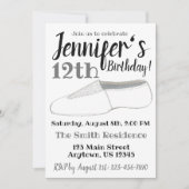 Acro acrobatiek gymnast dans schoen verjaardagsfee kaart (Voorkant)