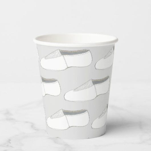 Acro acrobatiek gymnast dans schoen verjaardagsfee papieren bekers (Achterkant)