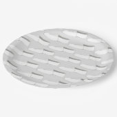 Acro acrobatiek gymnast dans schoen verjaardagsfee papieren bordje (Gekanteld)