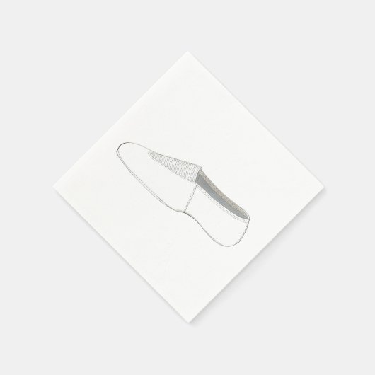 Acro acrobatiek gymnast dans schoen verjaardagsfee servet (Hoek)