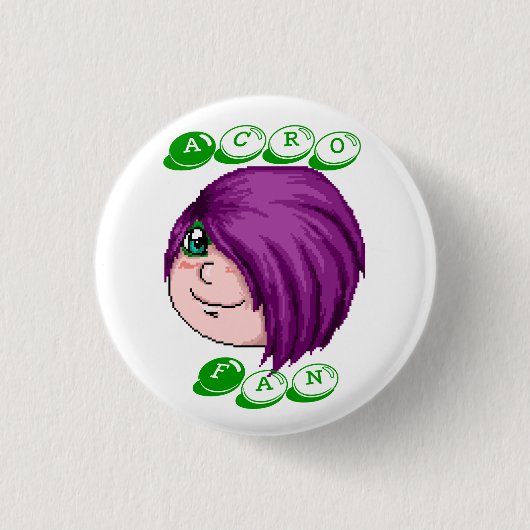 Acro Fan Button (Voorkant)