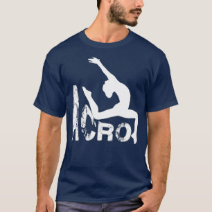 acro gymnastiek t-shirt