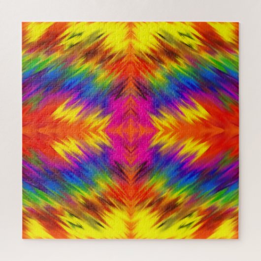 Acro Iris Psychdelische Puzzelpuzzel Legpuzzel (Verticaal)
