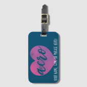 Acro Love Bagagelabel (Voorkant (verticaal))