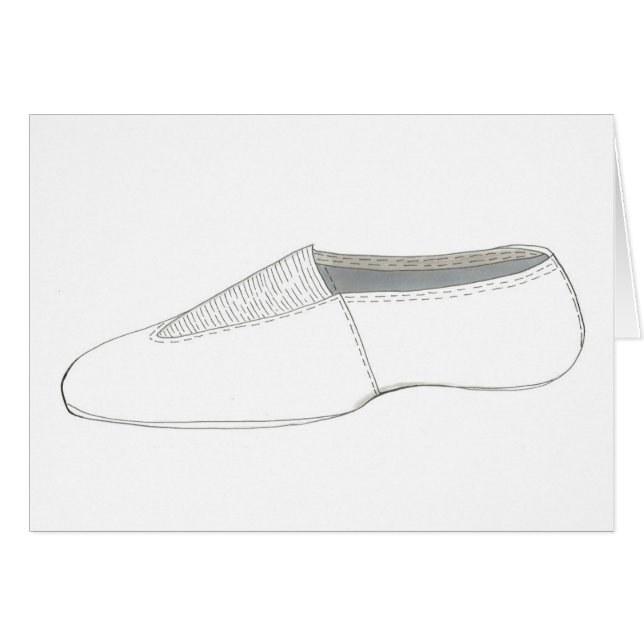 Acro Shoe Acrobat Gymnastiek Gym Dance Teacher (Voorkant Horizontaal)