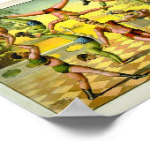 Acrobat 1891  Circus Poster (Hoek)