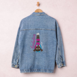 Acrobat Acro Dancer Tumbling Acrobat Gymnast Denim Jacket
