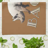 Acrobat BACON Pig Theedoek (Gevouwen)