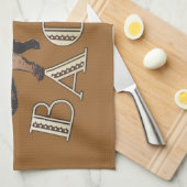 Acrobat BACON Pig Theedoek (Quarter Fold)