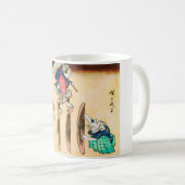 Acrobat Cat, Hiroshige, Ukiyo-e Koffiemok (Voorkant rechts)