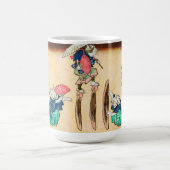 Acrobat Cat, Hiroshige, Ukiyo-e Koffiemok (Center)