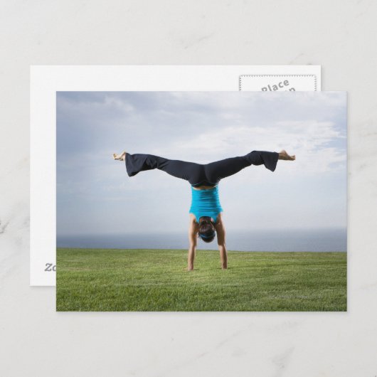 Acrobat en Contortionisten 2 Briefkaart (Voorkant / Achterkant)