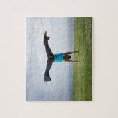 Acrobat en Contortionisten 2 Legpuzzel (Verticaal)