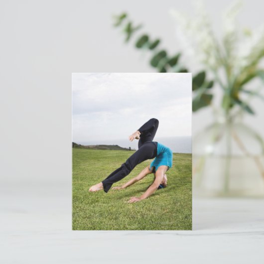 Acrobat en Contortionisten Briefkaart (Staand voorkant)