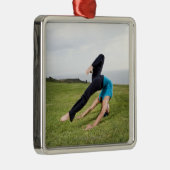 Acrobat en Contortionisten Metalen Ornament (Rechts)